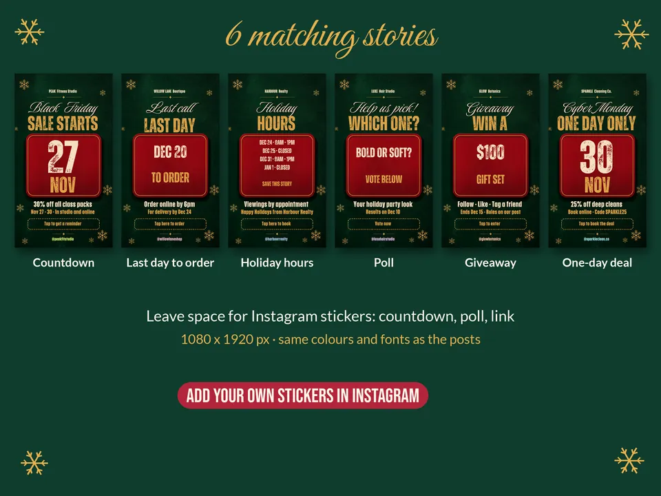 The 6 story templates